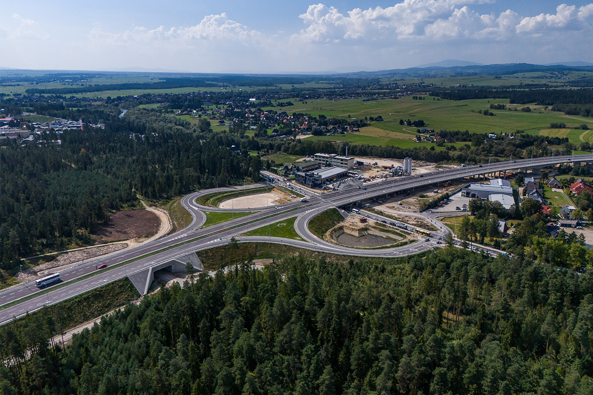 Nowy odcinek zakopianki już otwarty! Komu ułatwi dojazd do pracy? FILM